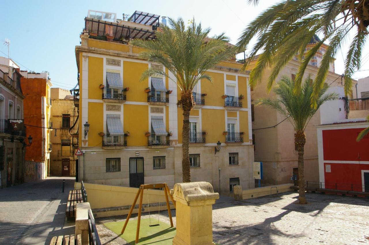 Apartament Edificio Amarillo En El Barrio Alicante Zewnętrze zdjęcie